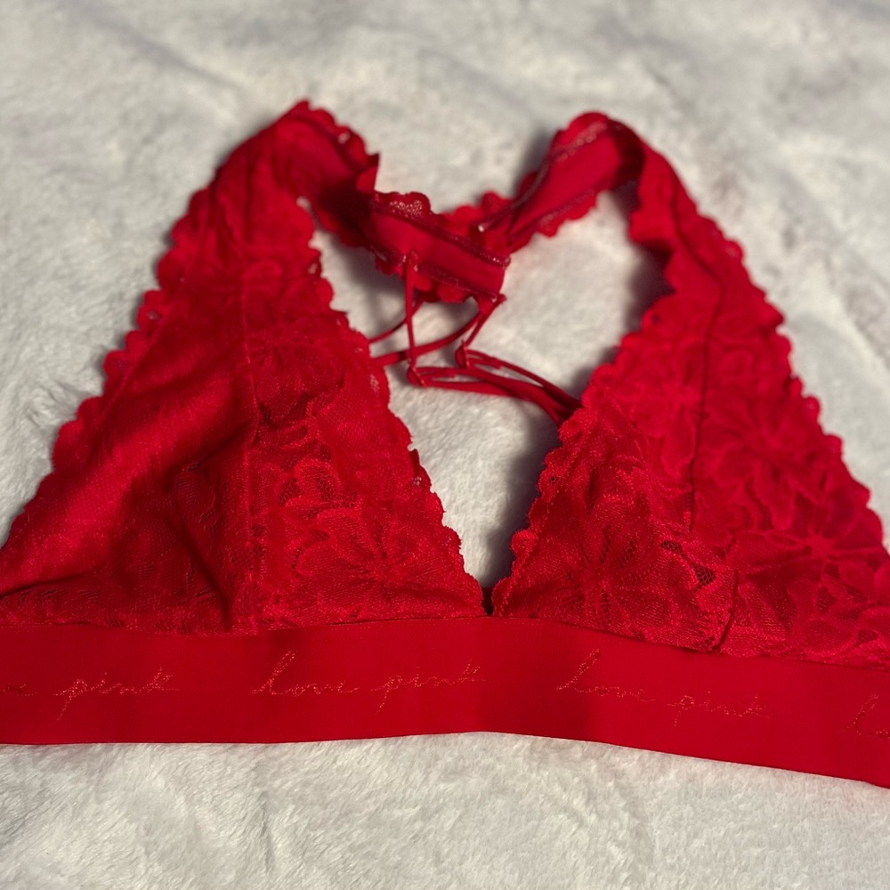 PINK Lace Bralette
